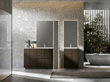 GIU 9013 - Floor-standing vanity unit by Edoné by Agorà - view 2